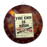 Funny End of the World Dart Board