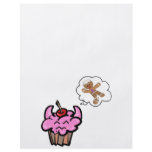 Funny Evil Cookie Killer Cupcake flyers