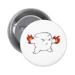 funny evil roasted marshmallow pins