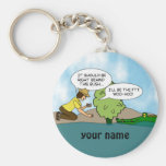 Funny  Extreme Cache Geocaching Swag Custom Name Key Chain