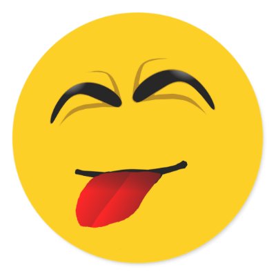 Funny Stickers on View Full Size   More Funny Face Smiley Zazzle Co Uk