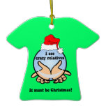 Funny family Christmas ornaments