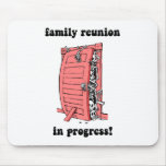 Funny family reunion mousepads