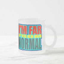 Funny Far From Normal T-shirts Gifts Coffee Mug
