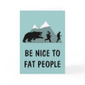 Funny fat joke cards