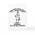 Funny Father's Day Baseball Dad Greeting Card
