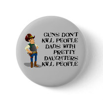 Funny Father's Day Button