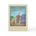 Funny Fathers Day Cards: Dad Rating Cartoon