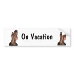 Funny Feet bumper stickers