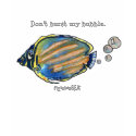 Funny Fish 22 FlatulenSEA Cartoon T Shirts