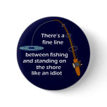 Funny Fishing Button