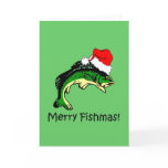 Funny fishing Christmas