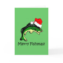 Funny fishing Christmas