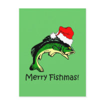 Funny fishing Christmas