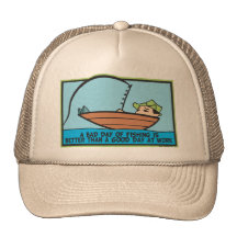 Funny Fishing Mesh Hats