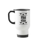 Funny fishing mug