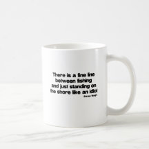 Funny Fishing quote Mugs