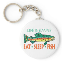 Funny Fishing Saying Keychains