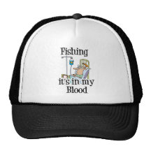 Funny Fishing T-Shirt Fishing Humour Fishing IV Trucker Hat