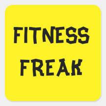 FUNNY FITNESS INSTRUCTOR STICKERS