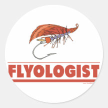 Funny Fly Fishing Sticker