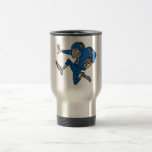FUNNY Football Cartoon Guy sports fun blues runnin Coffee Mug