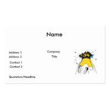 funny football player crashed into wall business card template
