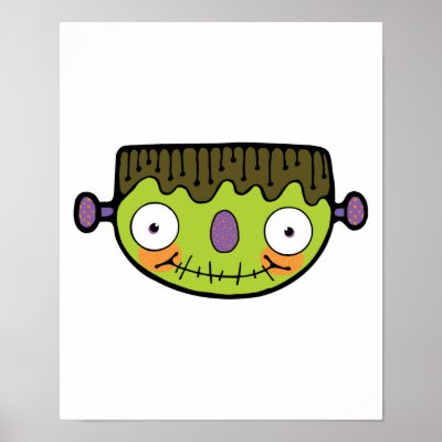 funny frankenstein poster by doonidesigns