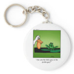 Funny Frog Cartoon Art Gifts! keychains