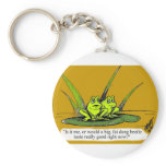 Funny Frog Cartoon Gift! keychains