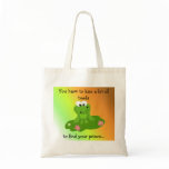 Funny Frog with Saying bags