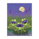 Funny Frogs postcards