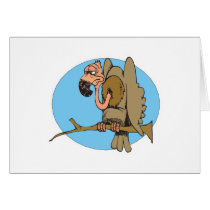 funny frowning vulture card