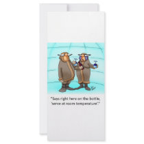 Funny Frzen Wine Cartoon Gift!
