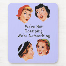 Funny Funny Ladies Mouse Pad