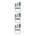 Funny GEEK Pocket Protector Bookmark business cards