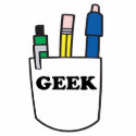 Funny GEEK Pocket Protector t-shirts