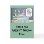 Funny Get Well Card: New Doctor