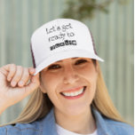 Funny gift idea womens trucker hats bulk discount