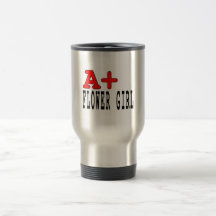 Funny Gifts for Flower Girls : A+ Flower Girl Coffee Mug