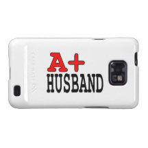 Funny Gifts for Husbands : A+ Husband Galaxy SII Case