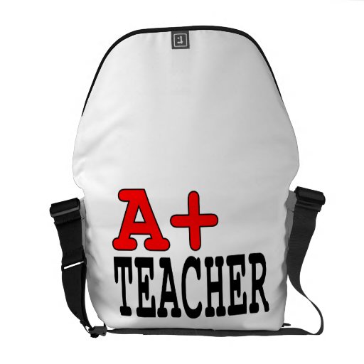 Funny Gifts for Teachers : A+ Teacher Courier Bags