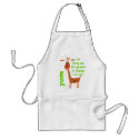 Funny Giraffe Apron