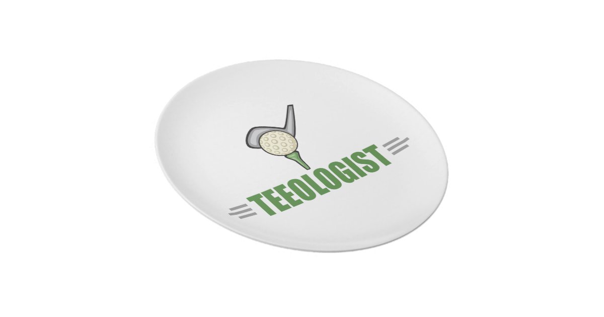 Funny Golf Dinner Plates Zazzle