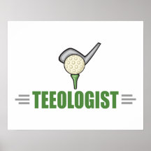 Funny Golf Print