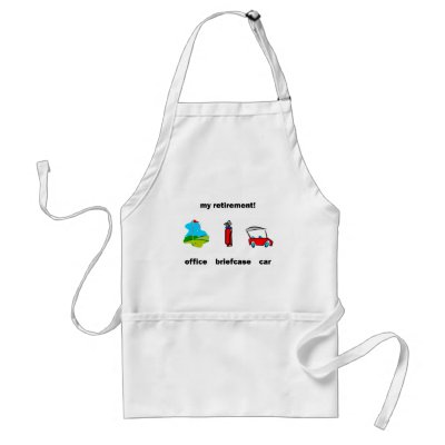 Funny golf retirement Apron