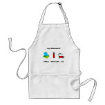 Funny golf retirement apron