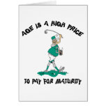 Funny Golfing Grandpa cards