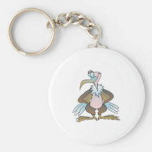 funny goofy buzzard keychains