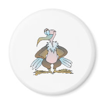 funny goofy buzzard fridge magnet